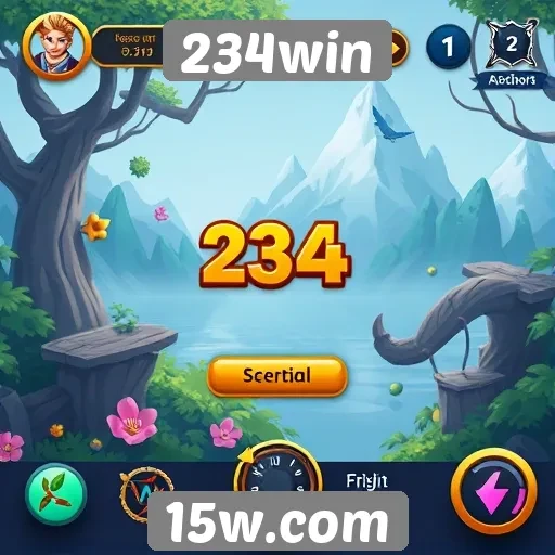 Interface do usuário do 234win melhora experiência de jogo